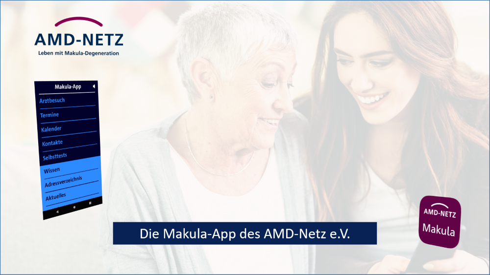 Thumbnail zum Video über die Makula-App des AMD-Netz e.V.